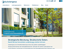 Tablet Screenshot of bulwiengesa.de